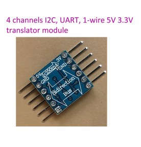 Level Conversion automatic translator Module 5-3v x 4 channels IIC I2C 1-wire 