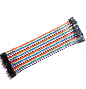 Dupont cables 40pcs×20cm female to female for Arduino Shield