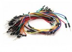 Male to Male Solderless Flexible Breadboard Jumper Cable Wires For Arduino, 65Pc