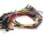 Male to Male Solderless Flexible Breadboard Jumper Cable Wires For Arduino, 65Pc