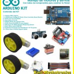 Arduino Kit : Manejo de motores y servos, componentes de robot