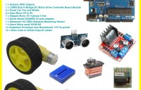 Arduino Kit : Manejo de motores y servos, componentes de robot