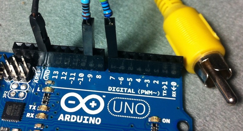 Conecta Arduino a tu TV para usarla como un display para tus proyectos.